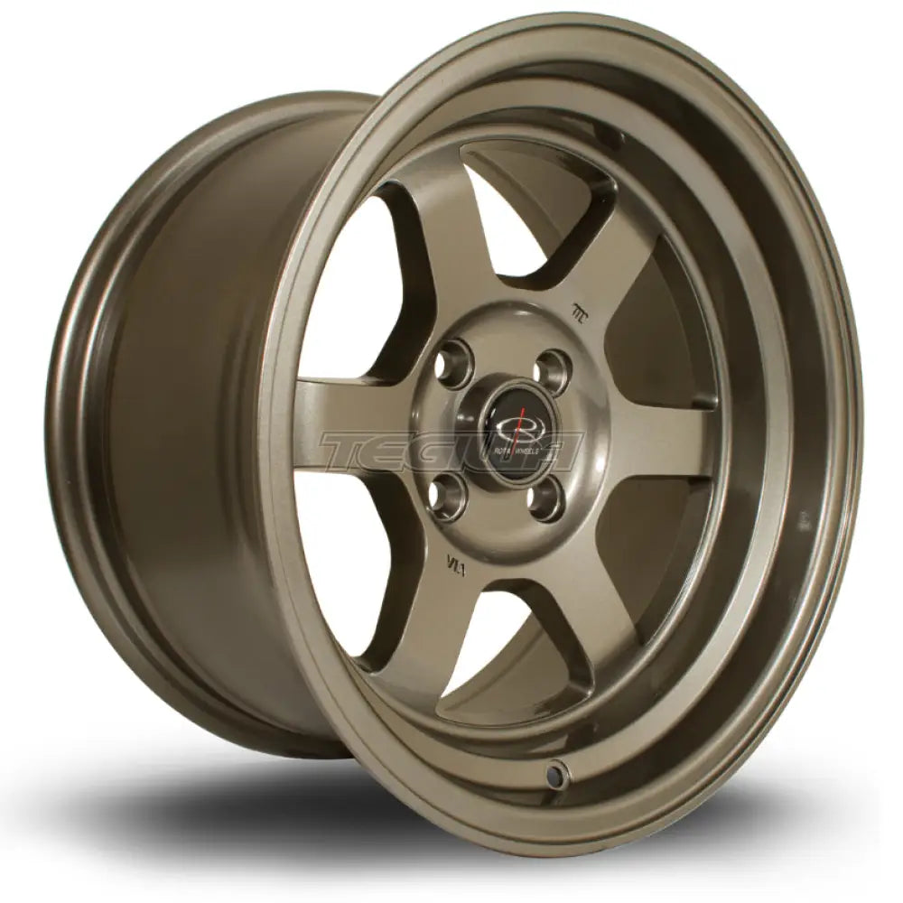 Rota Grid-V Alloy Wheel 15x8 ET0 4x114 Bronze 73mm CB