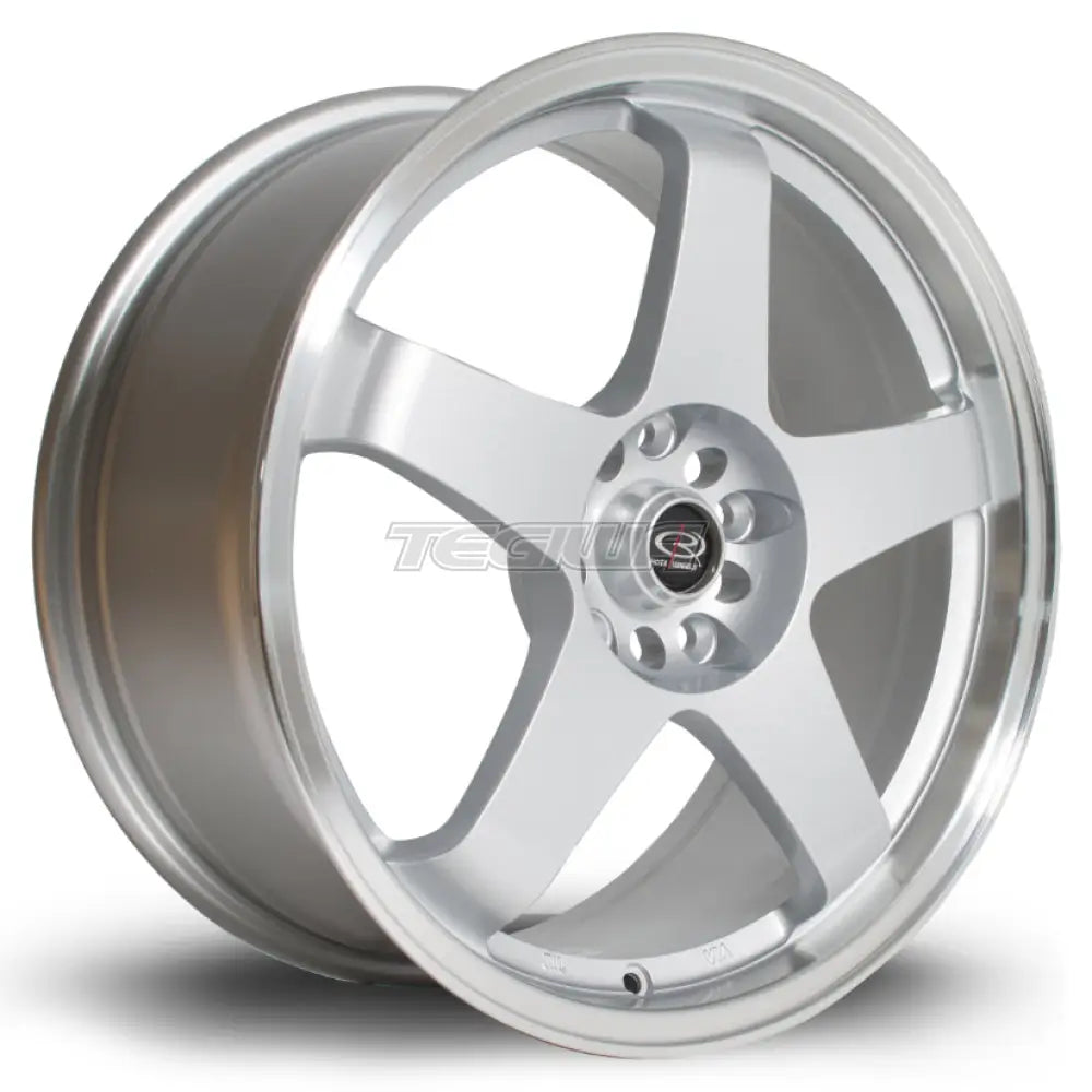 Rota GTR Alloy Wheel 18x8.5 ET35 5x114 Silver Polished Lip 73mm CB
