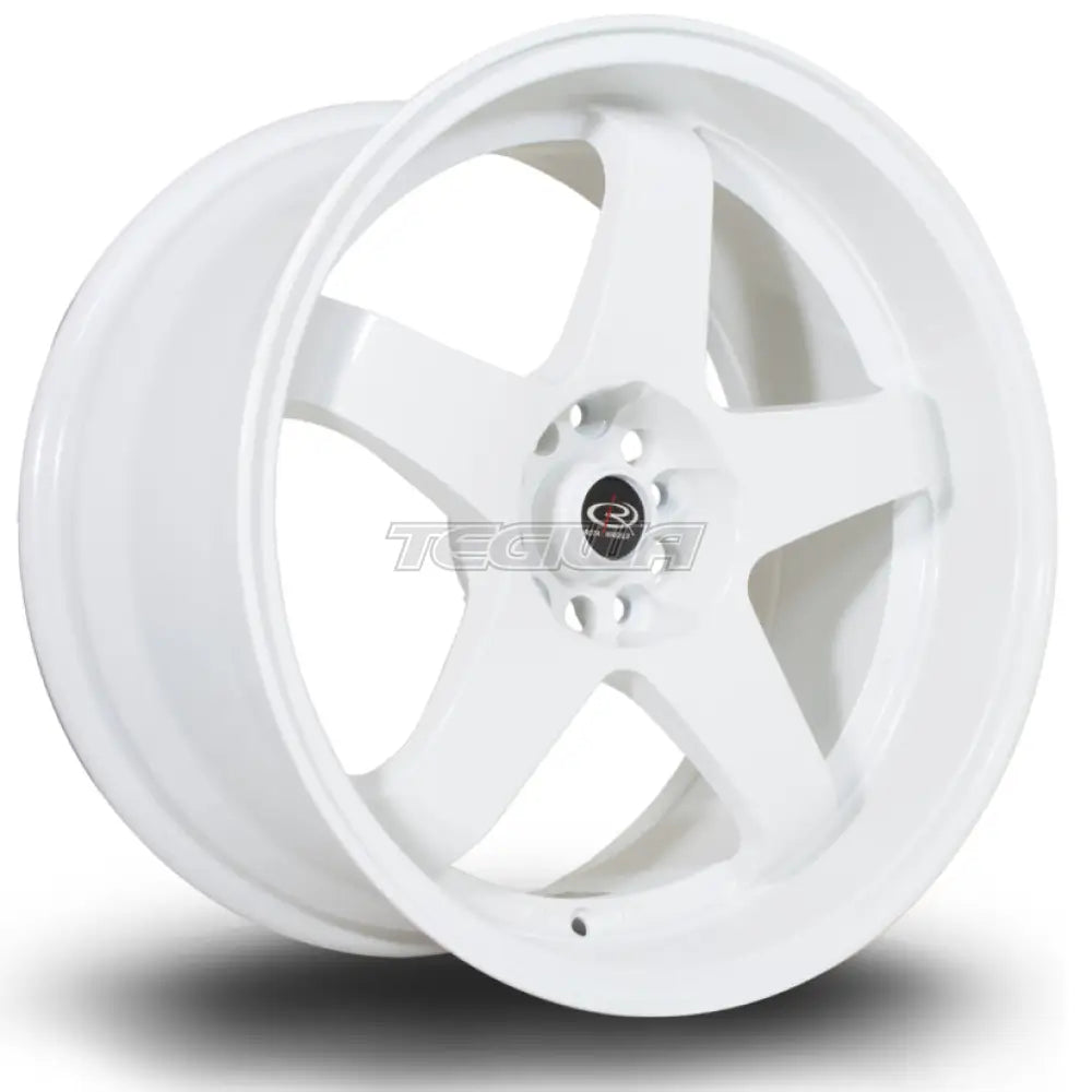 Rota GTR-D Alloy Wheel 18x10 ET35 5x114 White 73mm CB