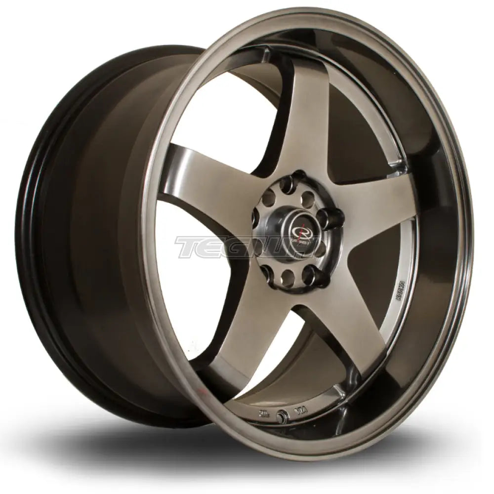 Rota GTR-D Alloy Wheel 18x9.5 ET12 5x114 Hyper Black 73mm CB