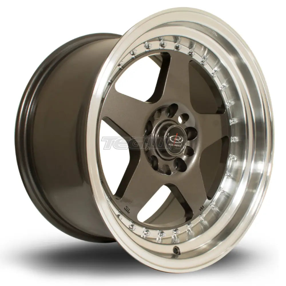 Rota Kyusha Alloy Wheel 17x9.5 ET12 5x114 Gunmetal Polished Lip 73mm CB