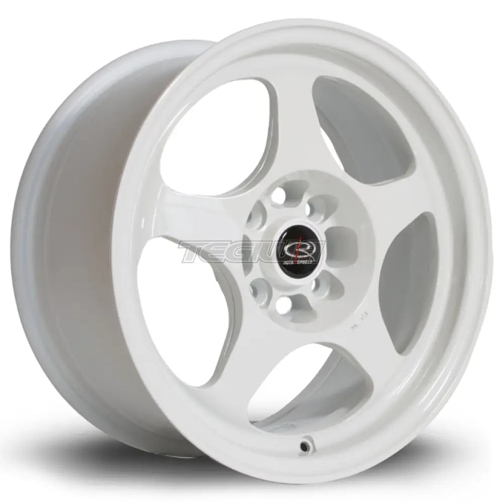 Rota Slip Alloy Wheel 15x7 ET28 4x100 White 67.1mm CB