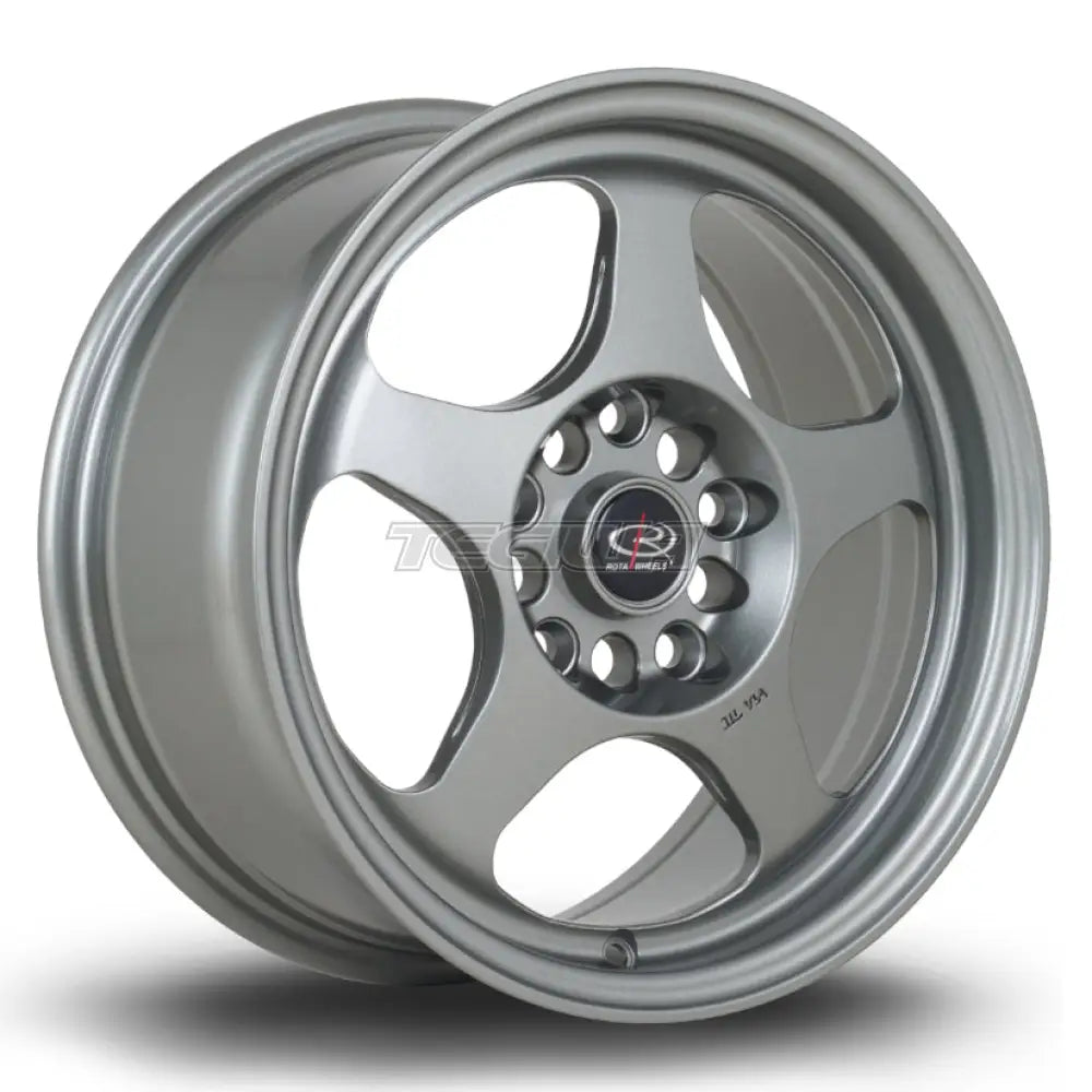 Rota Slip Alloy Wheel 15x7 ET40 5x114 Steelgrey 73mm CB