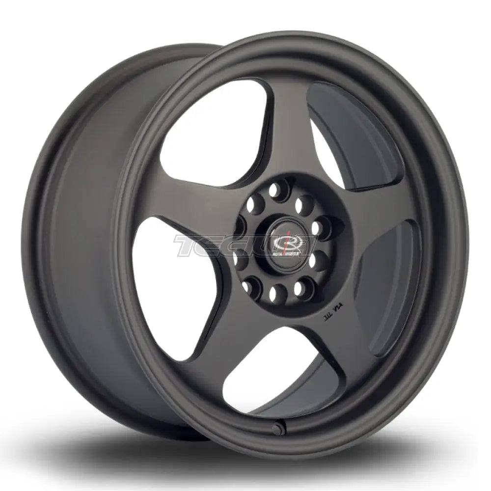 Rota Slip Alloy Wheel 16x7 ET40 4x100 Flat Black 2 67.1mm CB