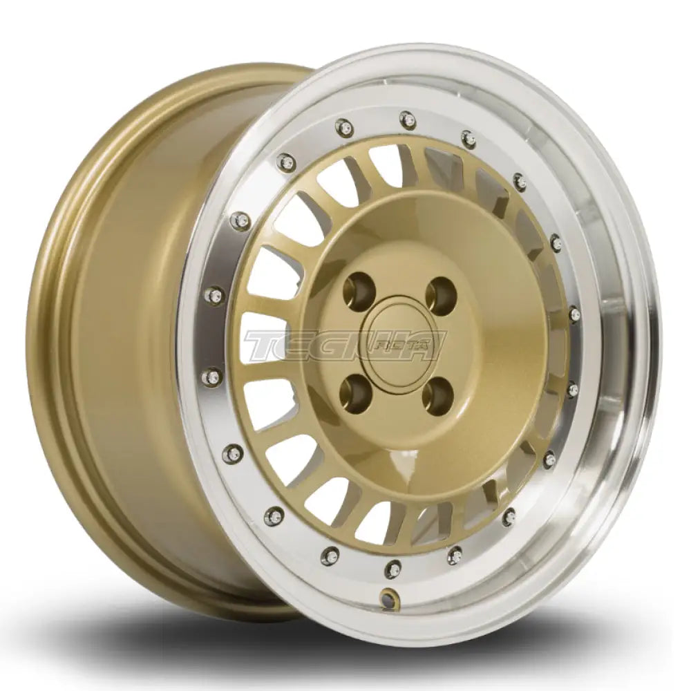 Rota Speciale Alloy Wheel 15x7 ET20 4x108 Gold Polished Lip 73mm CB