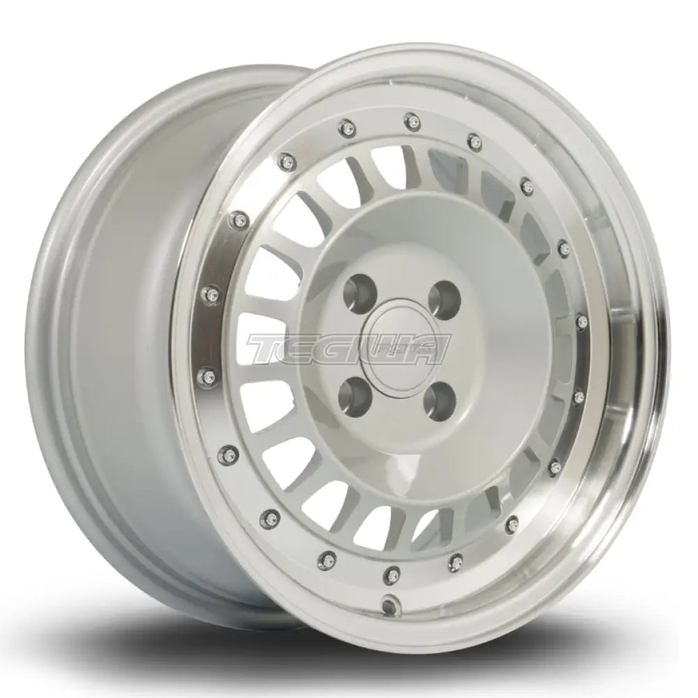 Rota Speciale Alloy Wheel 15x7 ET35 4x100 Satin Silver Polished Lip 67.1mm CB