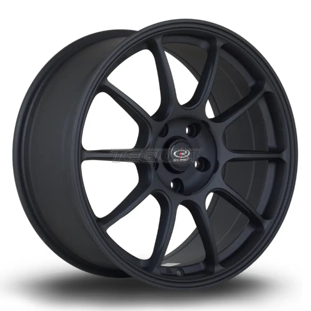 Rota SS10 Alloy Wheel 18x8.5 ET44 5x114 Flat Black 2 73mm CB