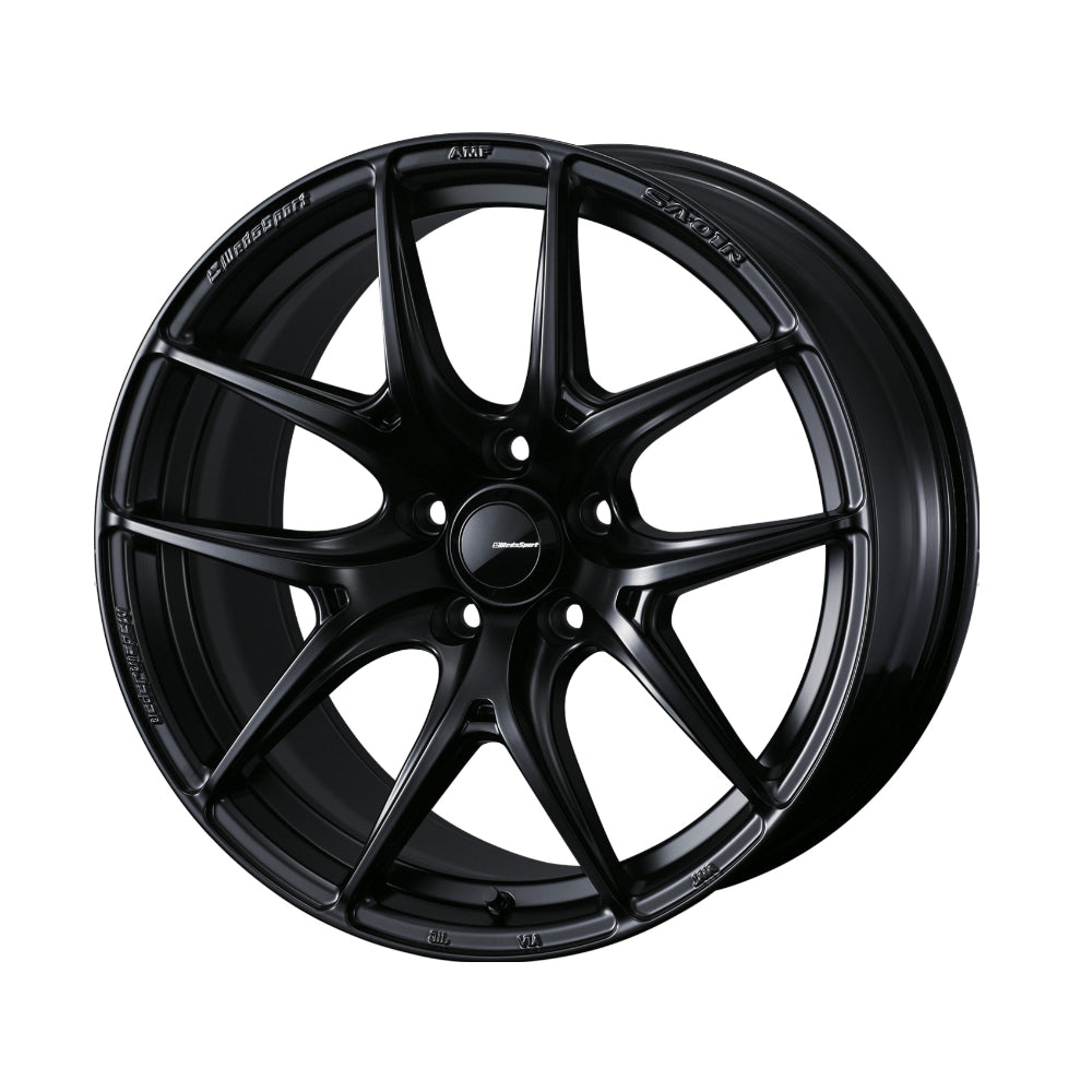 WedsSport SA-01R Alloy Wheel 18x8.5 ET35 5x114.3 73mm CB Matt Black