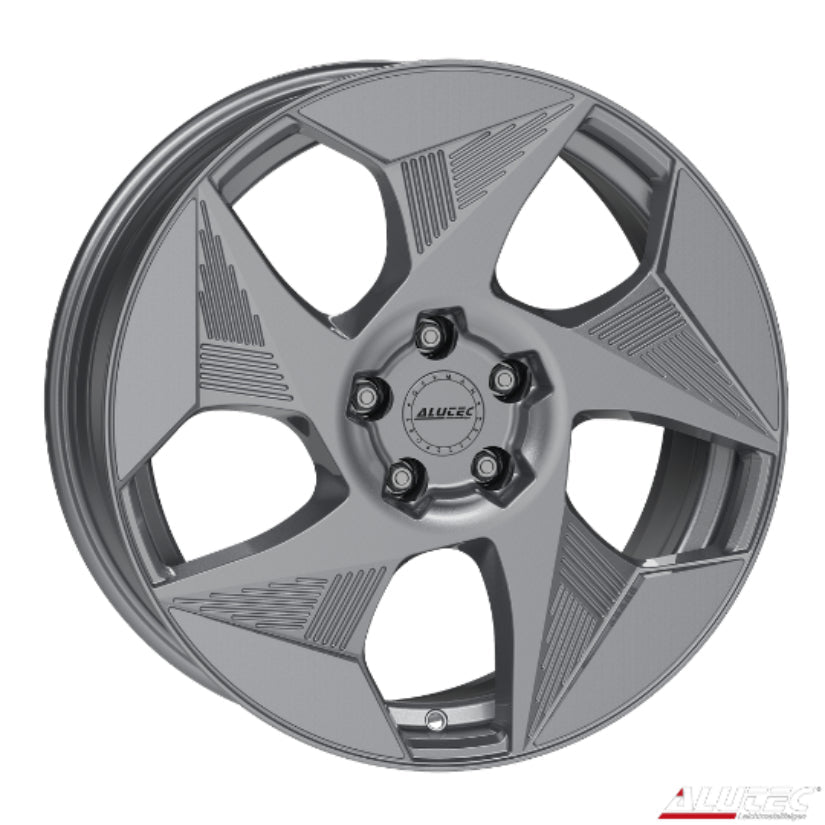 ALUTEC Solar Alloy Wheel 19x8 ET49 5x112 Metal Grey 57.1mm CB