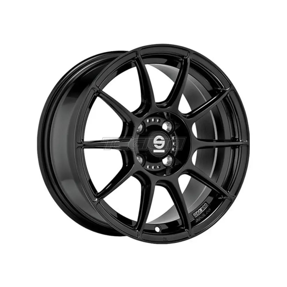 SPARCO Sparco FF 1 Alloy Wheel 15x7 ET25 4x100 Gloss Black 63.4mm CB
