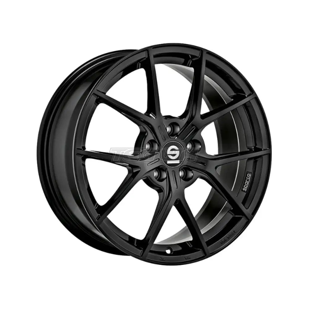 SPARCO Sparco Podio Alloy Wheel 18x8 ET45 5x100 Gloss Black 63.4mm CB