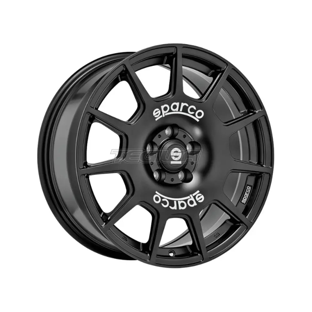 SPARCO Sparco Terra Alloy Wheel 18x8 ET35 5x100 Matt Black White Lettering 63.4mm CB