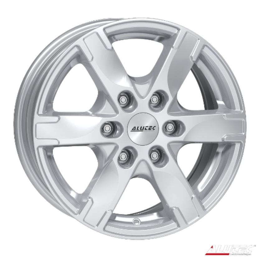 ALUTEC Titan Alloy Wheel 18x8 ET53 6x130 Polar Sillver 84.1mm CB