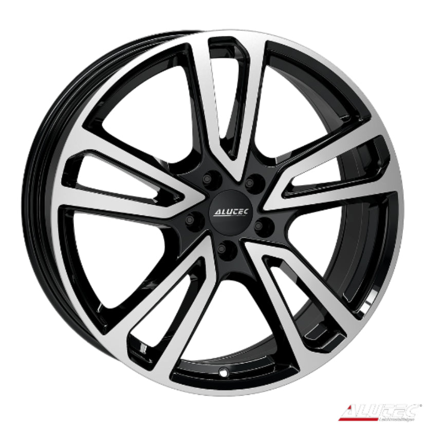 ALUTEC Tormenta Alloy Wheel 17x7 ET45 5x112 Diamond Black Polished 57.1mm CB
