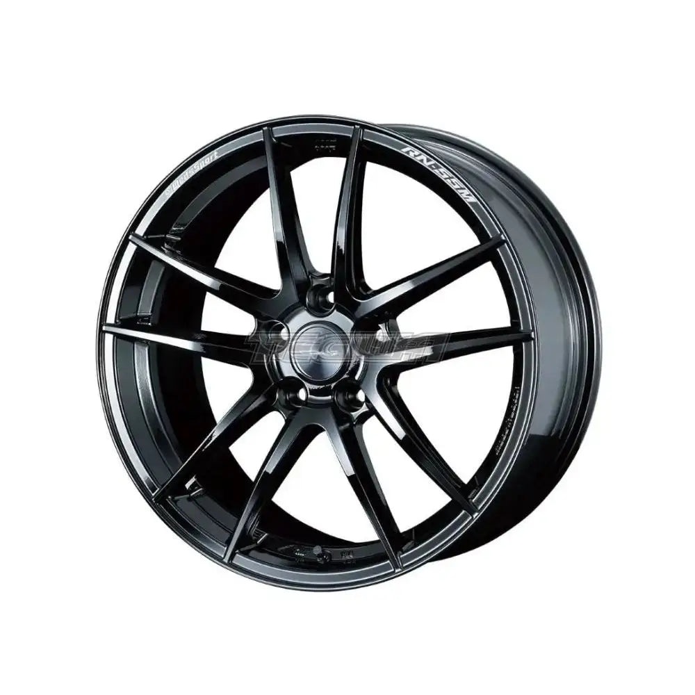WedsSport RN-55M Alloy Wheel Gloss Black 18x10.5 ET20 5x114