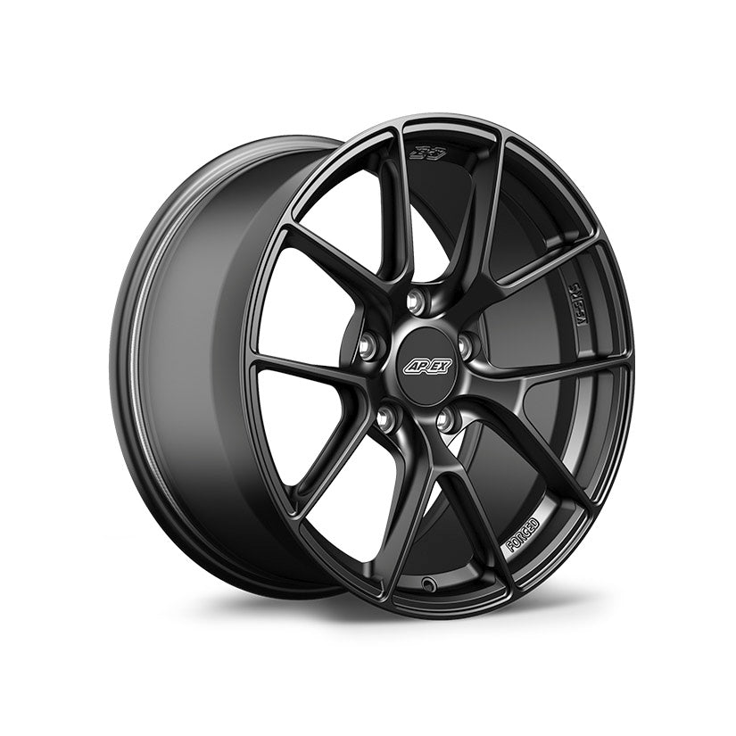 Apex VS-5RS Alloy Wheel 17x8.5 ET44 5x100 Satin Black 56.1mm CB