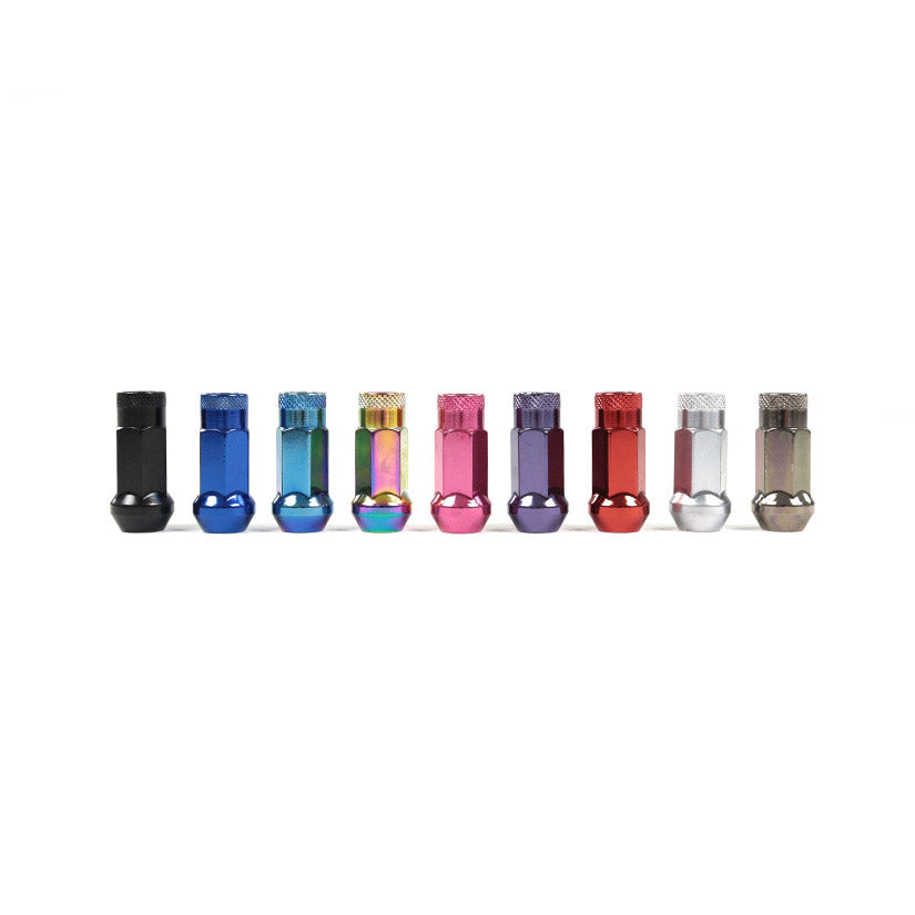 Muteki SR48 Open Wheel Nuts M12 x 1.25 Red