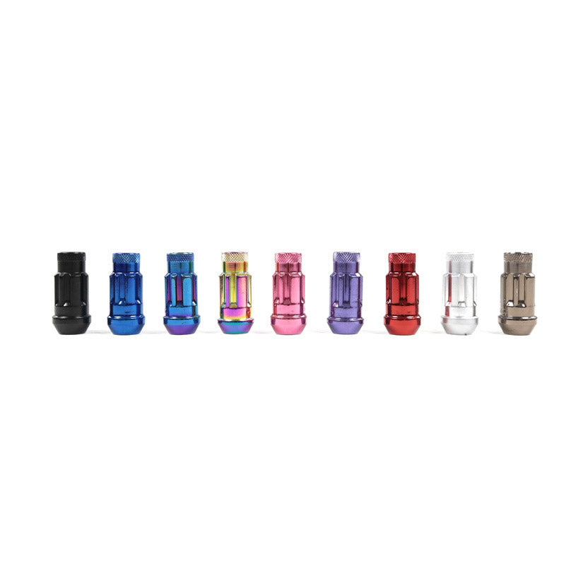 Muteki Wheel Nut Lock Set M12 x 1.5 48mm Purple