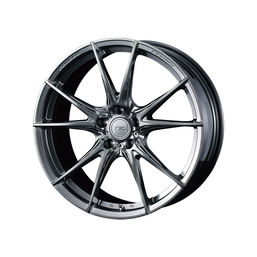 F Zero FZ-2 Alloy Wheel 20x8.5 5x114.3 ET38 Diamond Black 73mm CB
