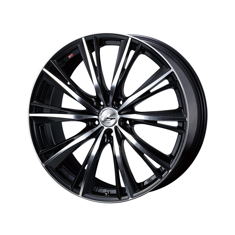 Leonis WX Alloy Wheel 16x6 4x100 ET42 BKMC 65mm CB