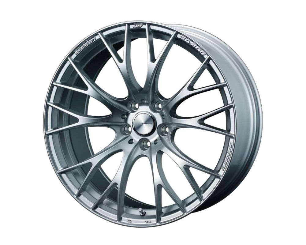 WedsSport SA-20R Alloy Wheel 20x9.5 5x114.3 ET38 VI-Silver 73mm CB