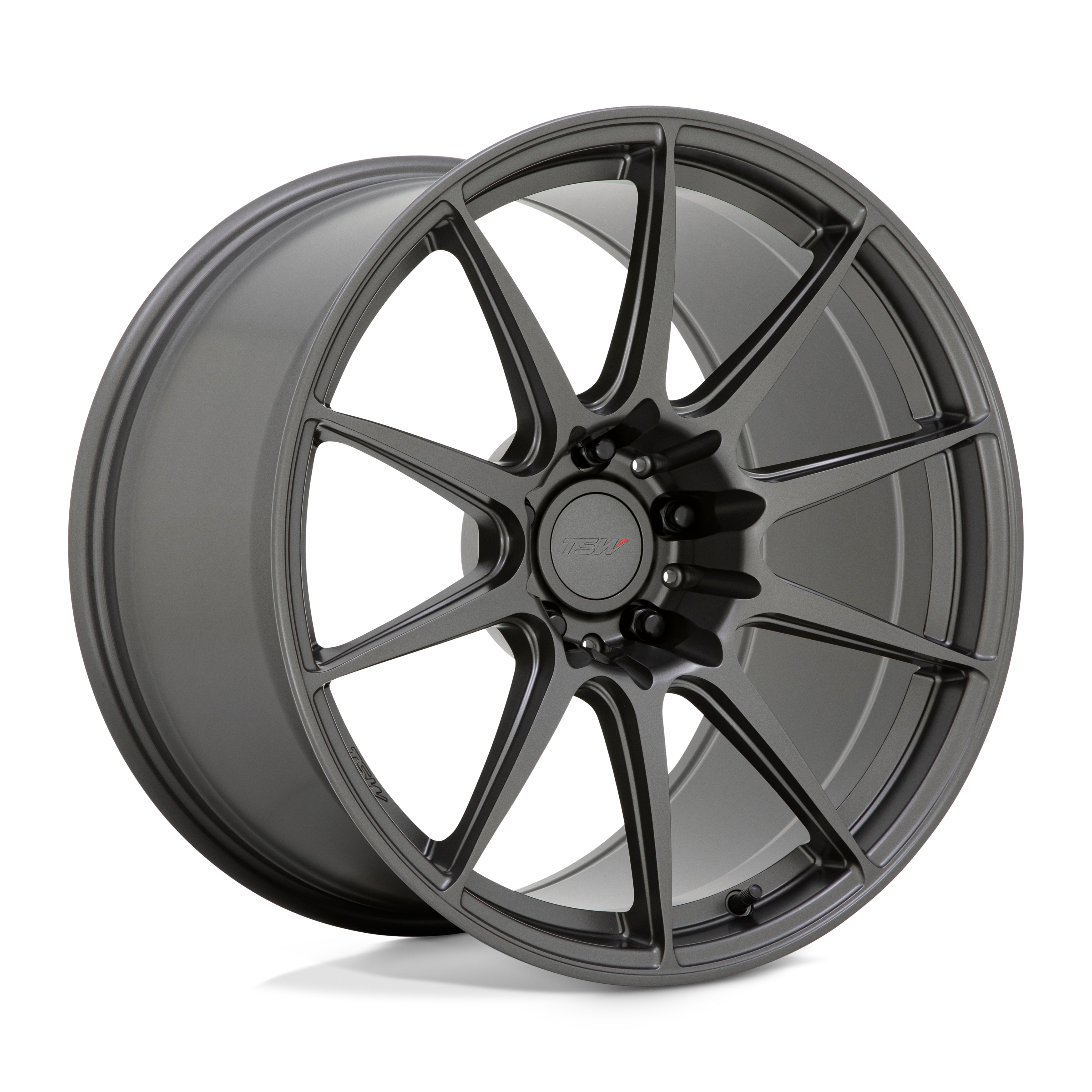 TSW Kemora Alloy Wheel 18x9 5x112 ET45 Matt Gunmetal 66mm CB