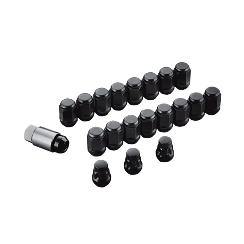 Mugen Wheel Nuts & Locking Set M14 x 1.5 Honda Civic Type R FK2 FK8 Black