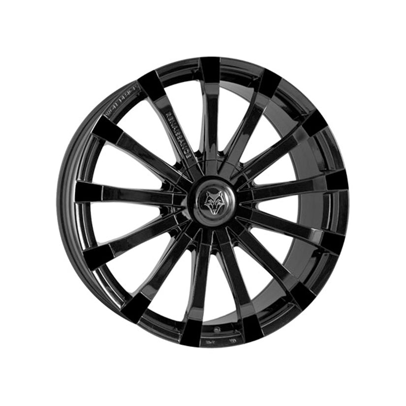 Wolfrace Eurosport Renaissance Alloy Wheel 18x8.5 ET45 6x120 Gloss Black 72.6mm CB